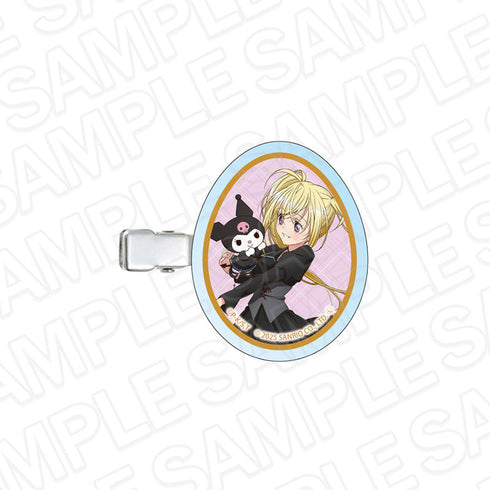 『しゅごキャラ!×サンリオキャラクターズ』ヘアクリップ ほしな歌唄×クロミ